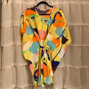 Buddy Love Printed Dolman Sleeve Dress
